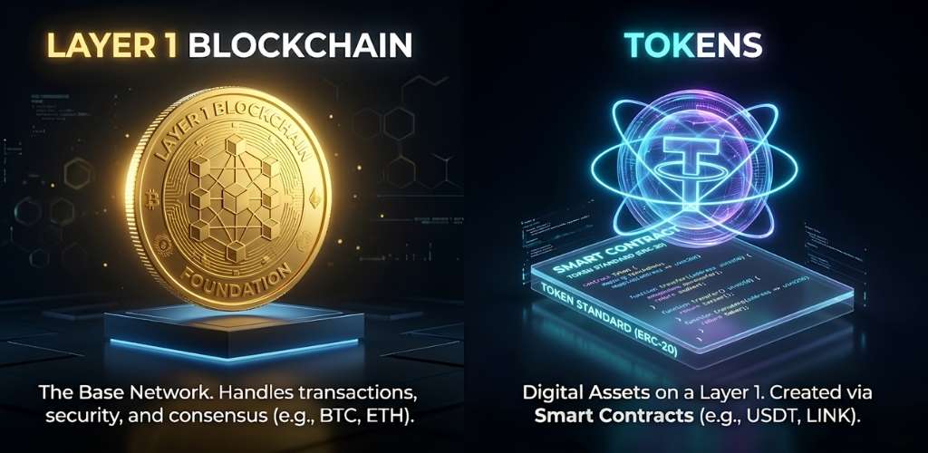 Token là gì? Phân biệt Coin và Token, Phân loại và Ứng dụng chi tiết năm 2026 2 Định nghĩa chuẩn xác: Token là gì?